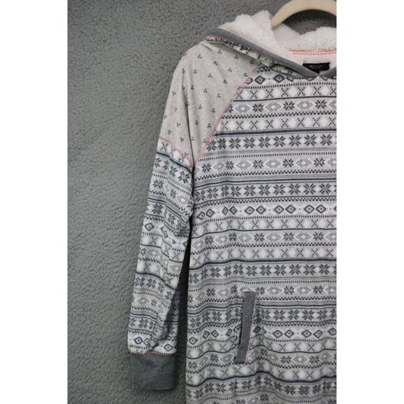 Simply Vera Wang Sherpa Lined Hoodie Gown-Size Medium - Picture 3 of 10